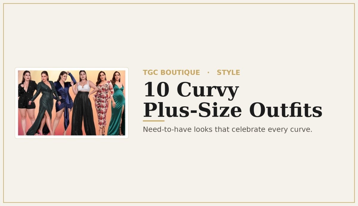 10 Curvy Plus Size Outfits You Don't Want To Sleep On - TGC Boutique