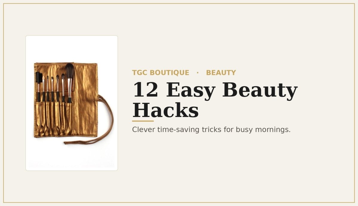 12 Easy Beauty Hacks That Can Really Save You A Lot Of Time - TGC Boutique