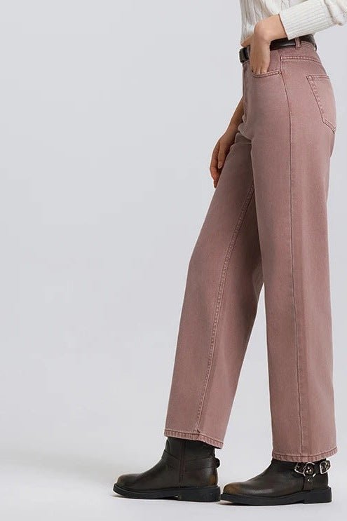 Straight Leg Jeans for Women, Mid Rise Straight Jeans - TGC Boutique - Jeans