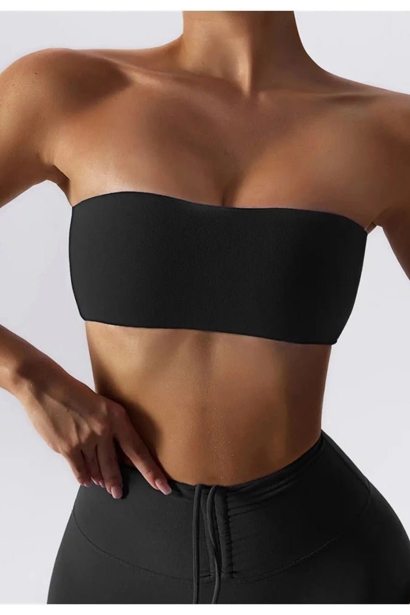Strapless Bandeau Bra with Removable Padding - TGC Boutique - Bras