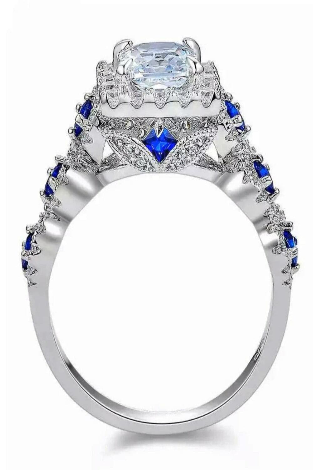 3 Piece Sterling Silver Engagement Ring - TGC Boutique -