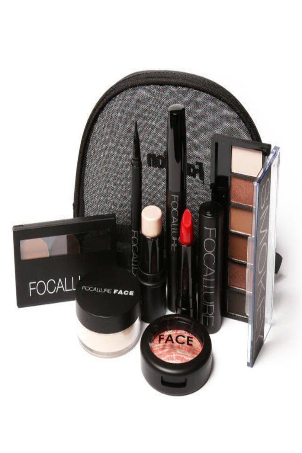 8 Pcs Cosmetic Set With Makeup Bag - TGC Boutique - Makeup Set