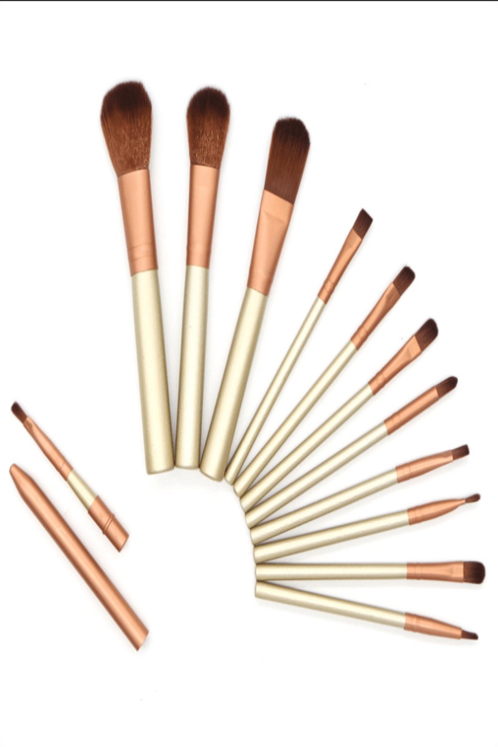 Bamboo Eco Friendly Makeup Brush Set - 12 Pack - TGC Boutique - Makeup Brush Set