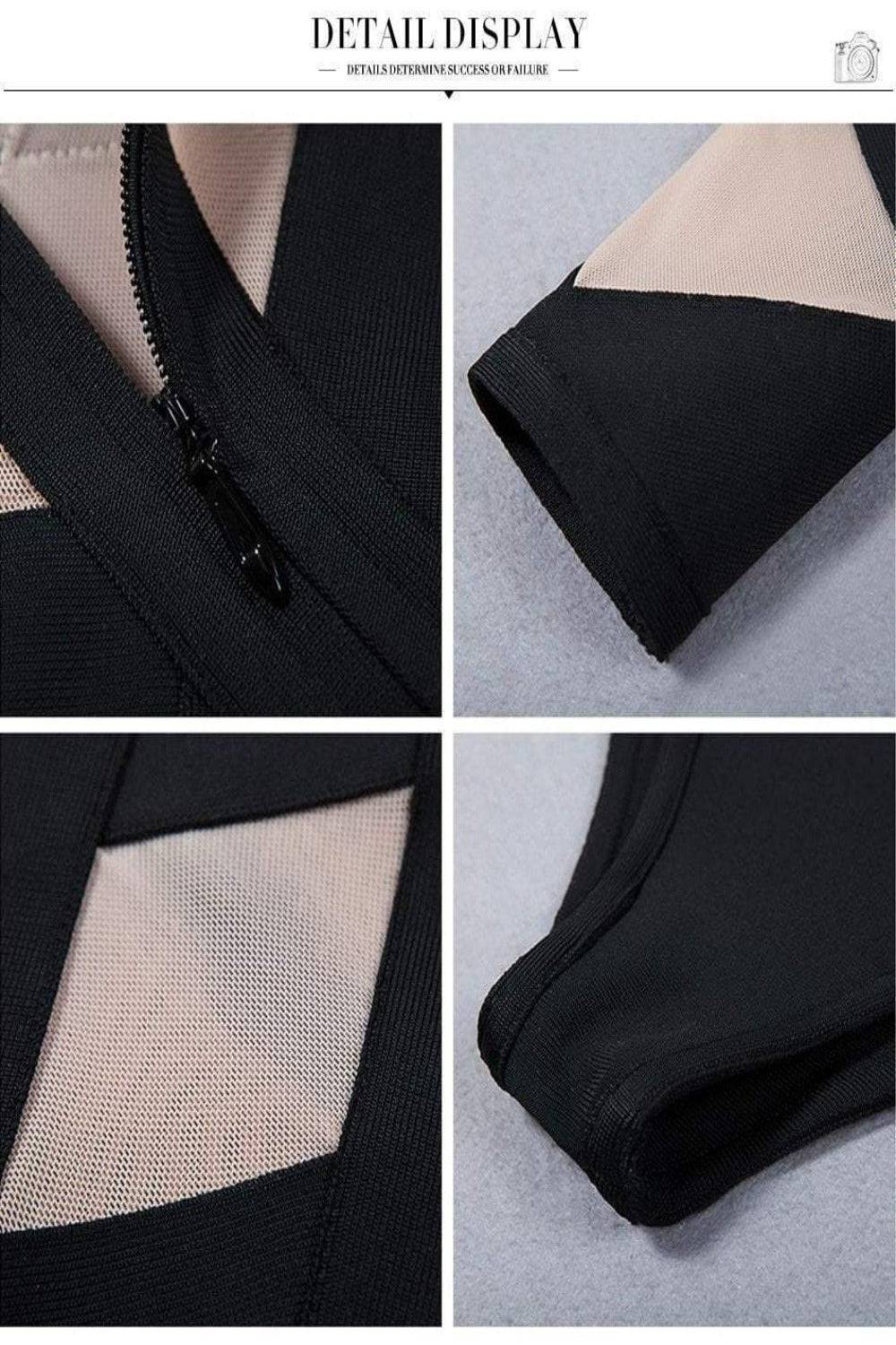 Bondage Queen Black Bodysuit - TGC Boutique - Black Jumpsuits