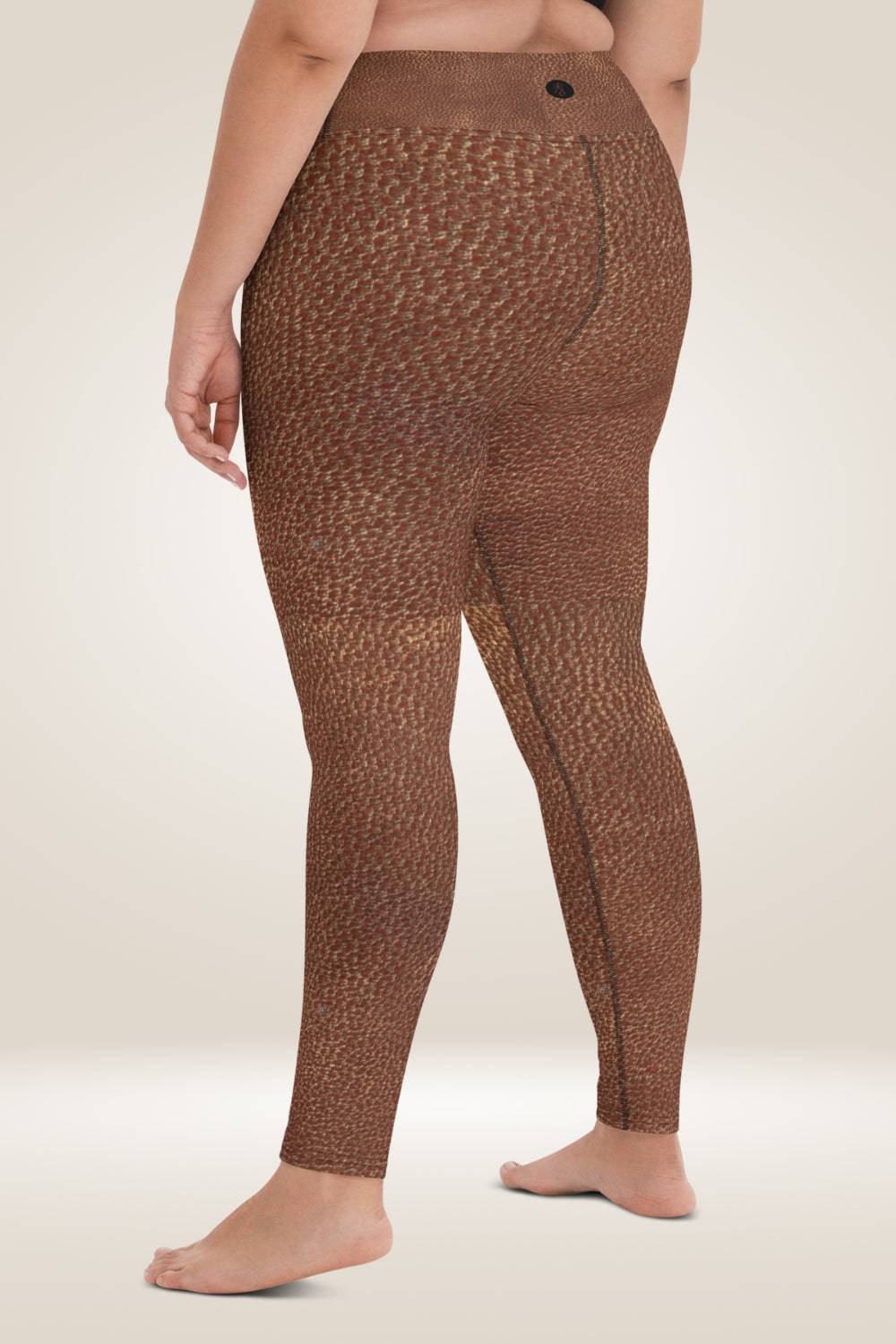 Brown Faux Leather Leggings - TGC Boutique - Leggings
