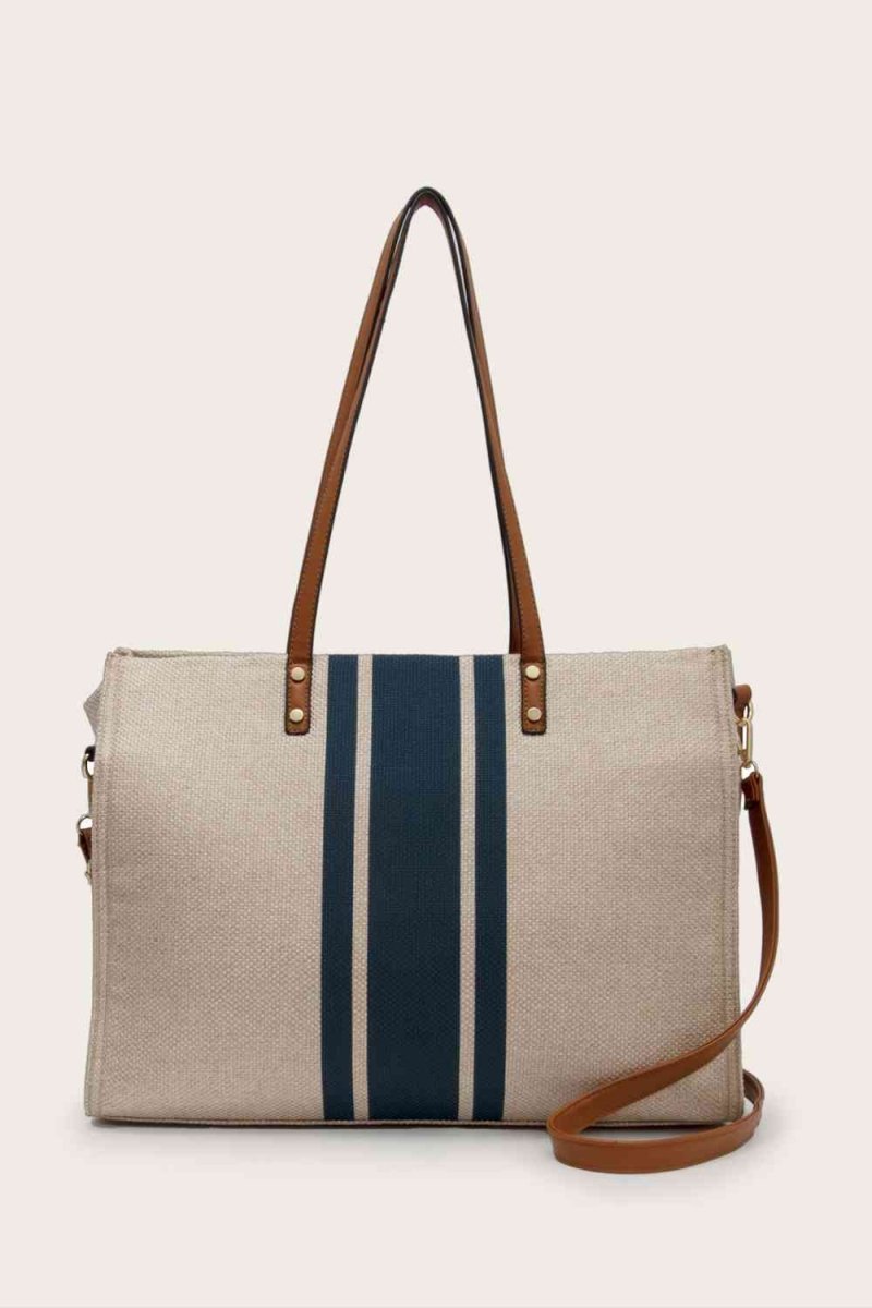 Canvas Tote Bag for Work & Beach | Large with Zipper - TGC Boutique - Tote Bag