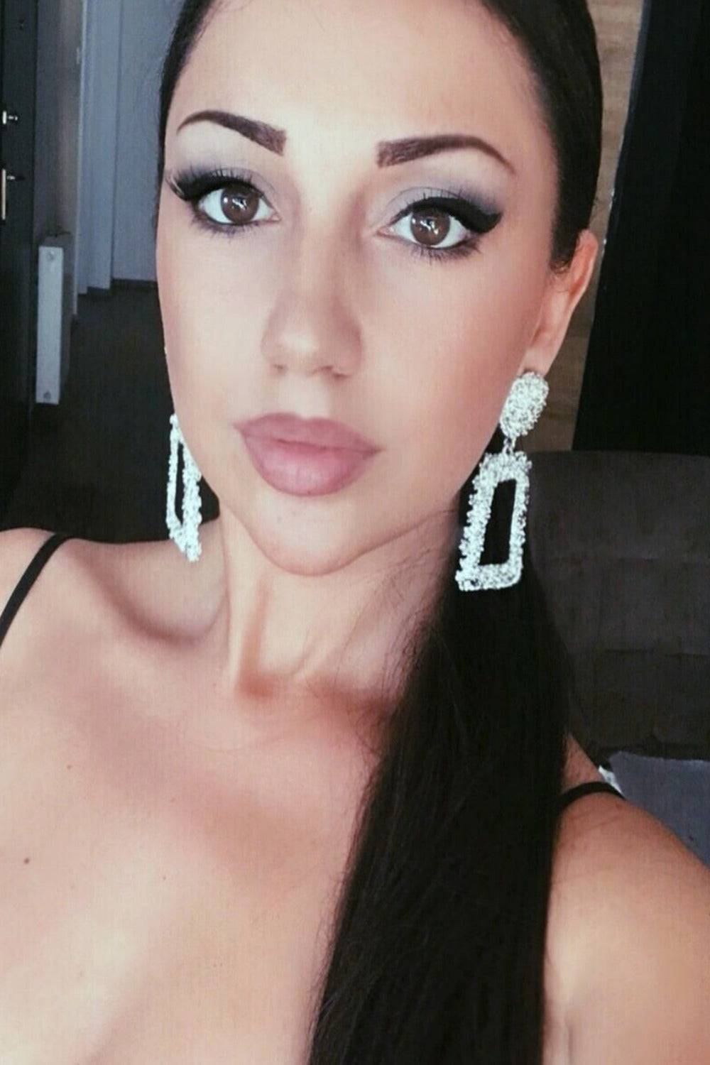 Chunky Statement Dangle Door Knocker Earrings - Silver - TGC Boutique - Earrings