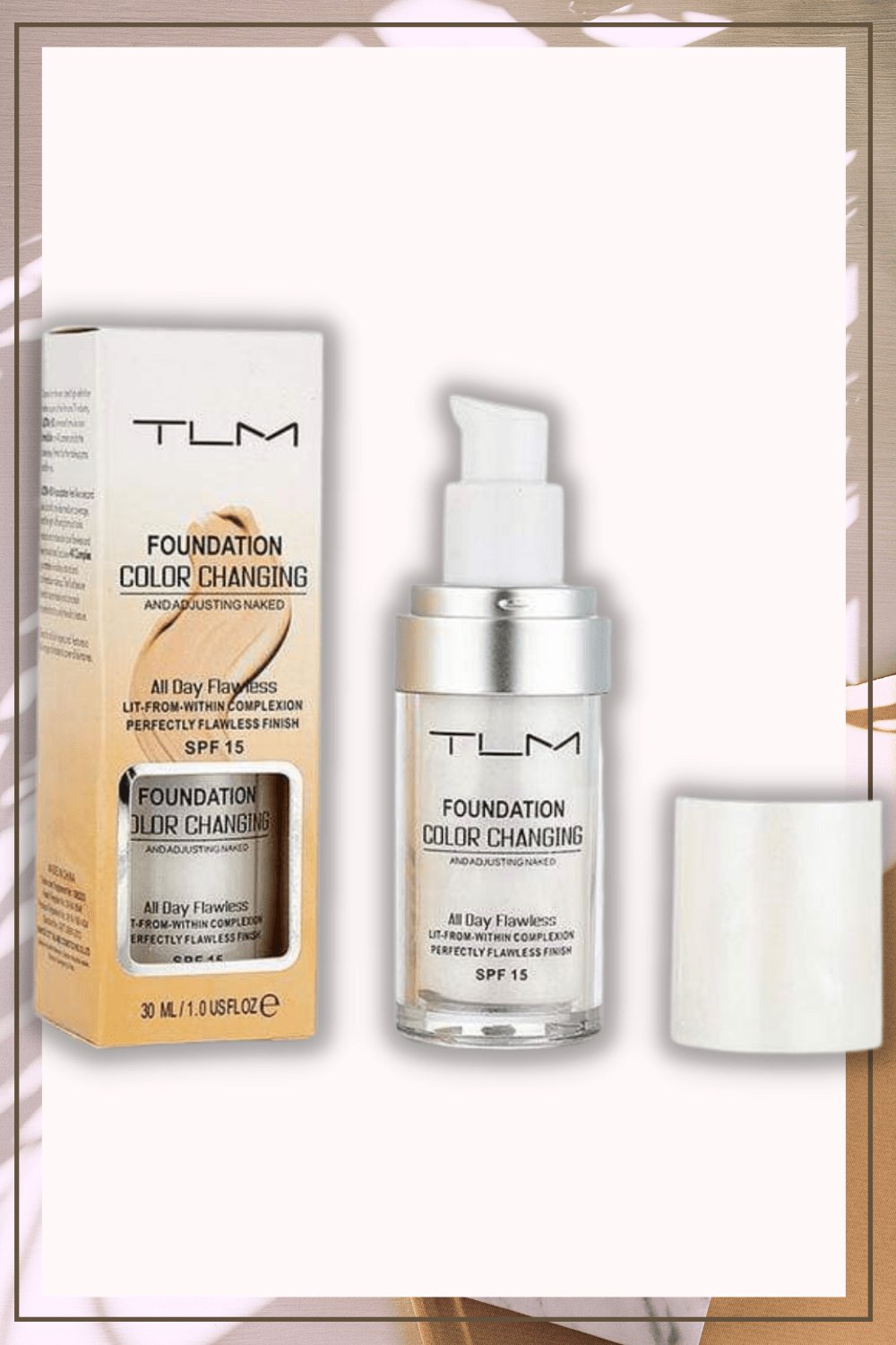 Color Changing Foundation - ONE SHADE FITS ALL - TGC Boutique - Makeup Foundation