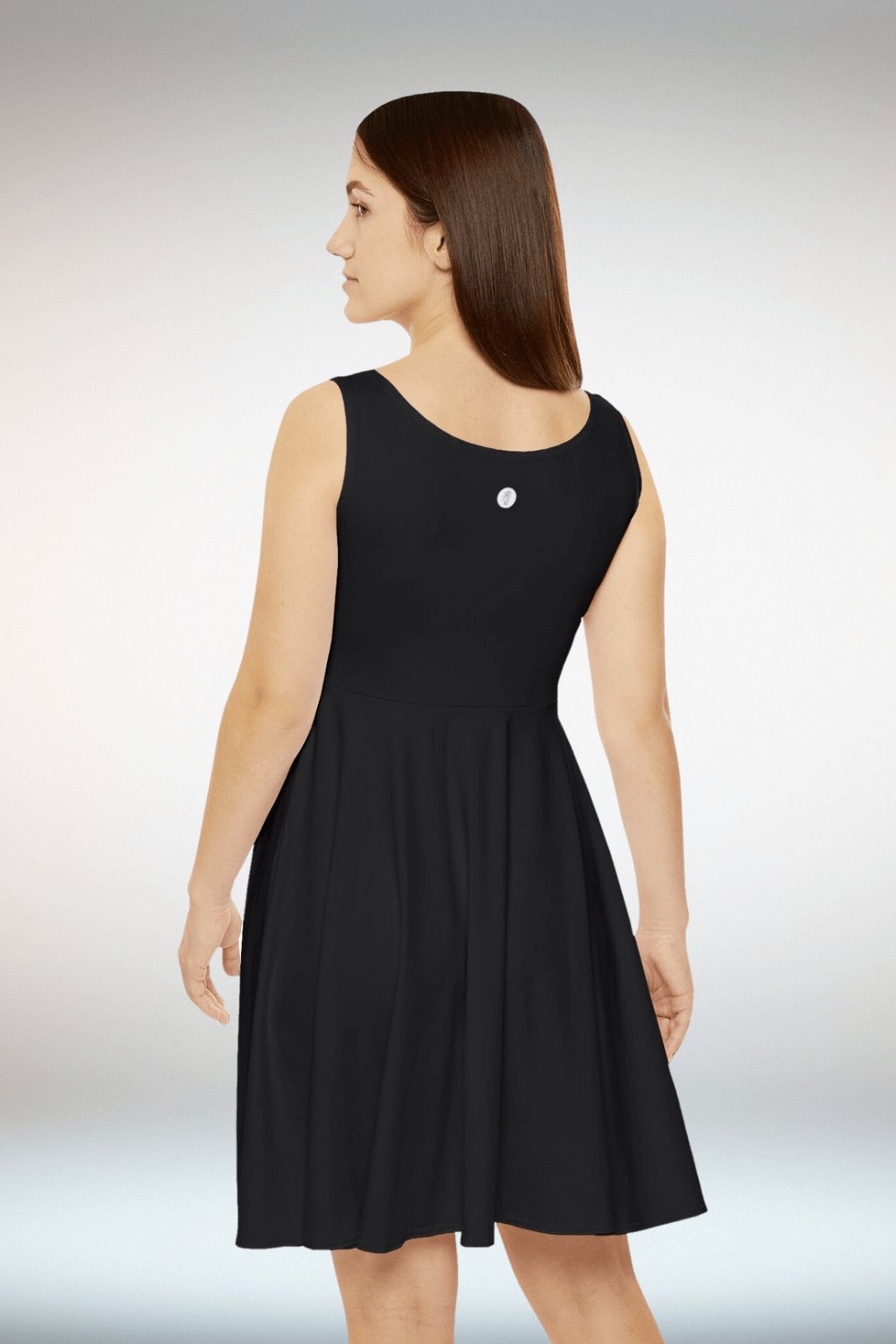 Cute Cat Black Skater Dress - TGC Boutique - Skater Dress