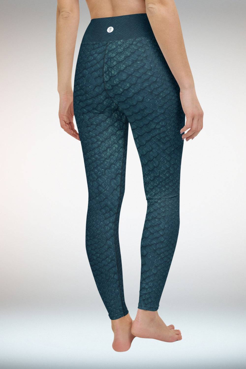 Dark Green Yoga Leggings With Pocket - TGC Boutique - Leggings