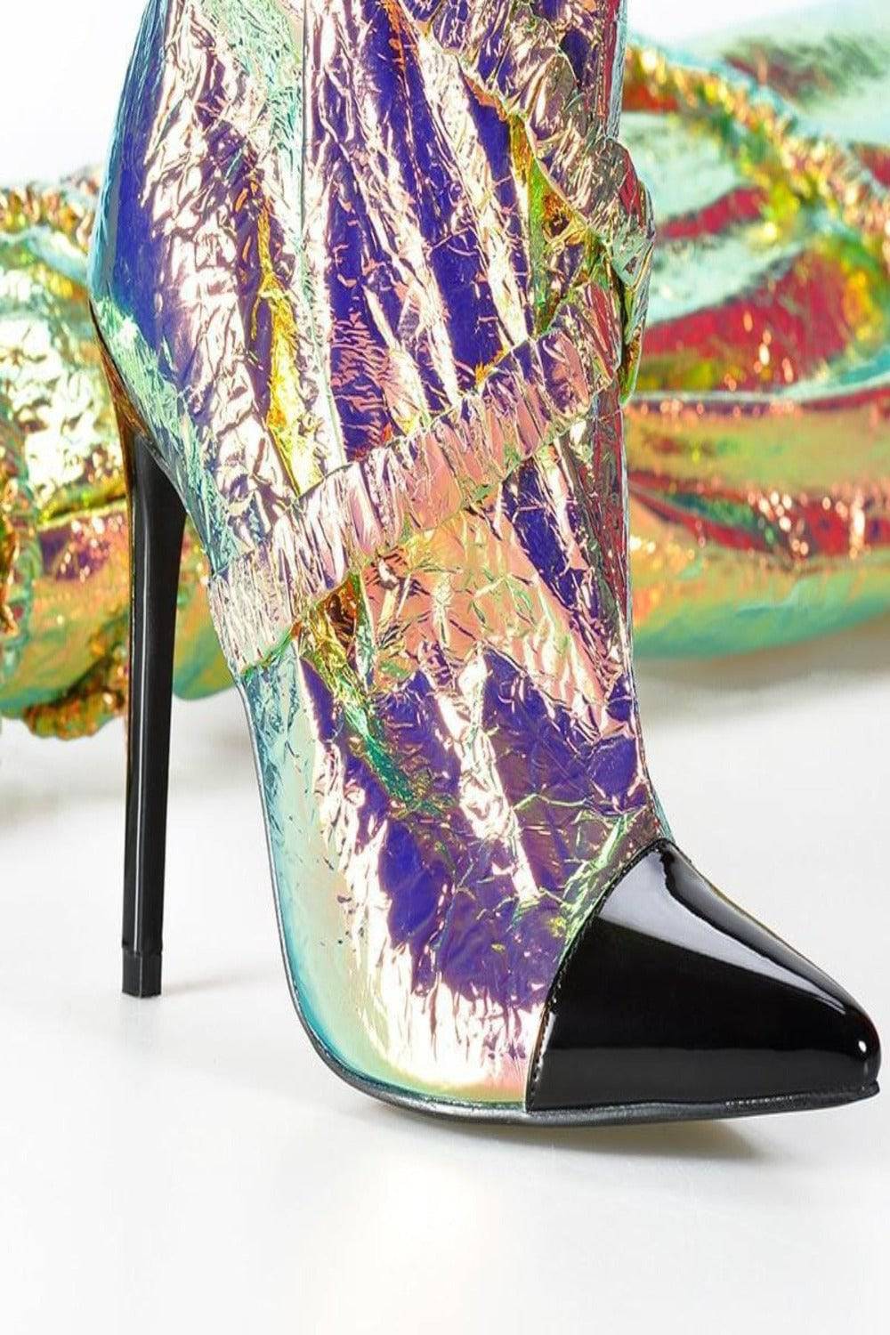 Dream Land Metallic Knee High Gold Boots - TGC Boutique - Gold Boots
