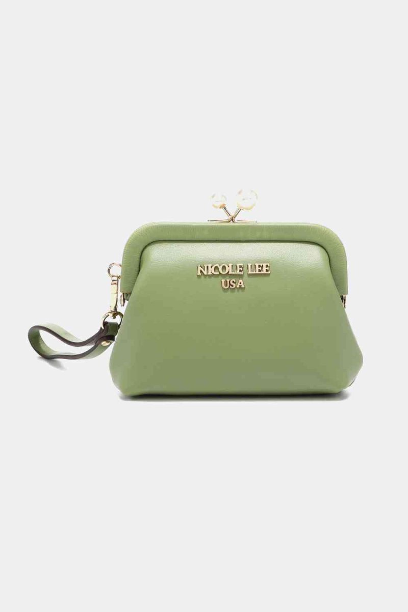 Elise Pearl Vegan Leather Coin Purse - TGC Boutique - Handbags