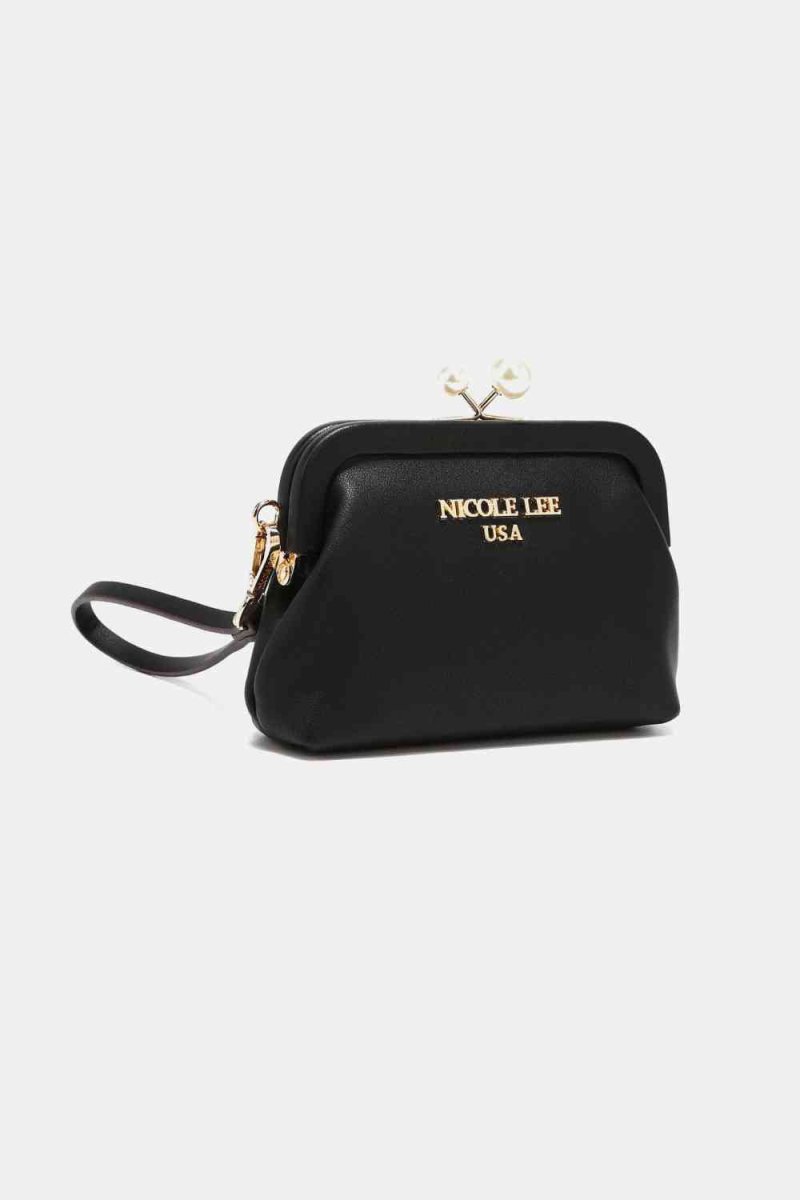 Elise Pearl Vegan Leather Coin Purse - TGC Boutique - Handbags
