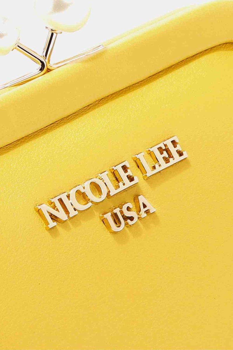 Elise Pearl Vegan Leather Coin Purse - TGC Boutique - Handbags