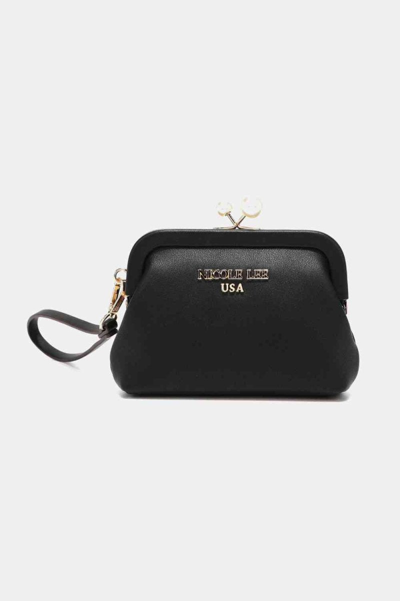 Elise Pearl Vegan Leather Coin Purse - TGC Boutique - Handbags