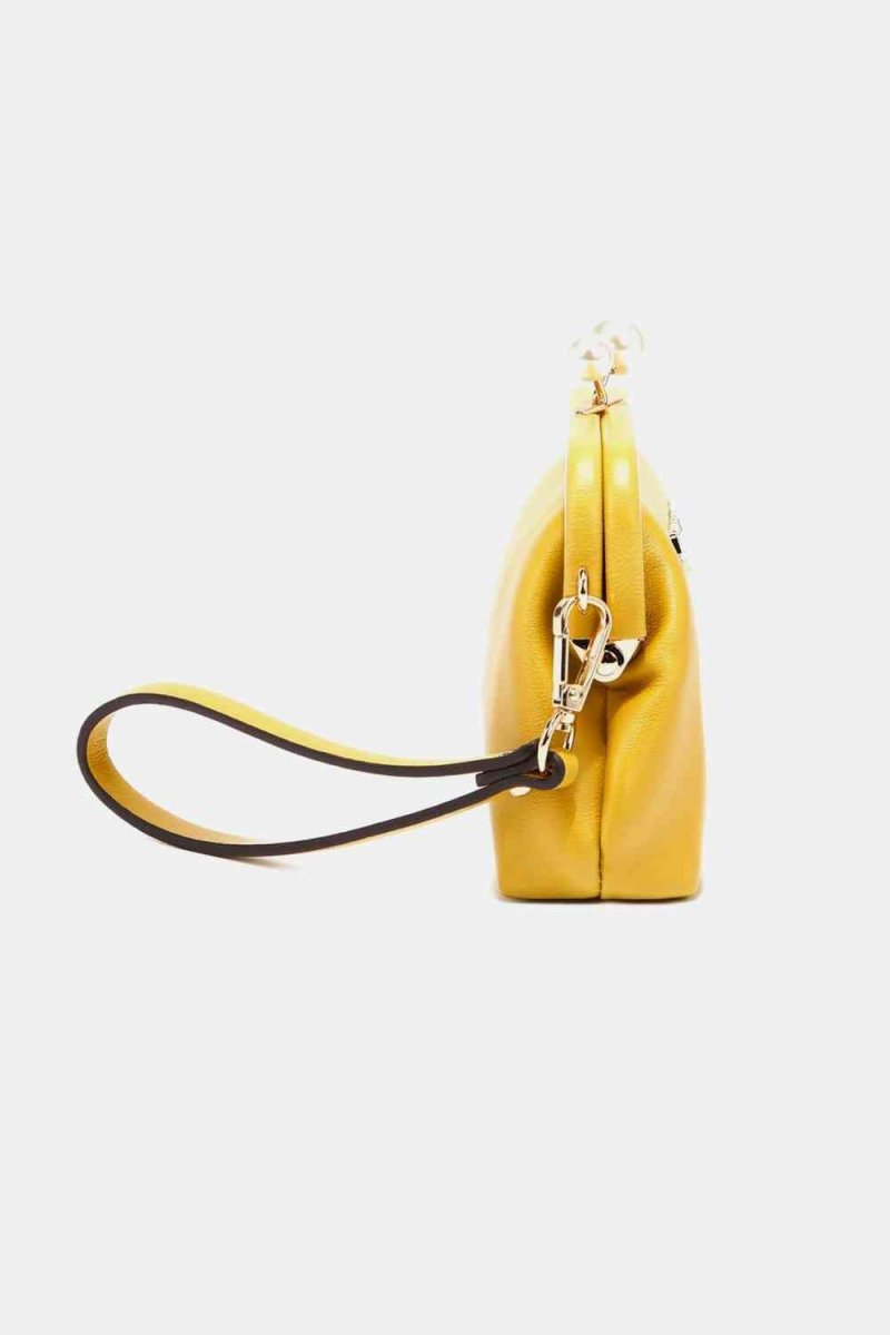 Elise Pearl Vegan Leather Coin Purse - TGC Boutique - Handbags