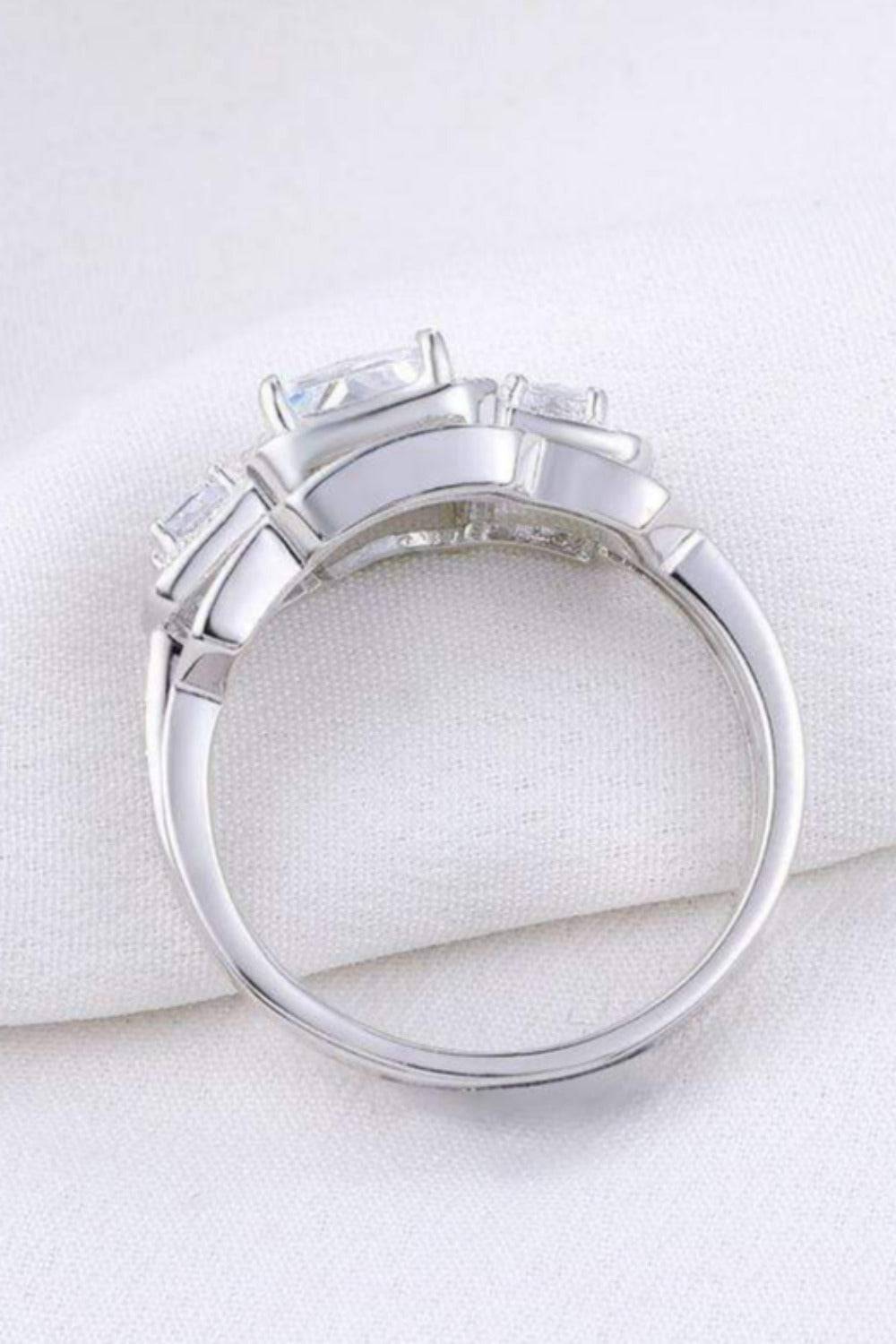 Enchanted Sterling Silver Engagement Ring Set - TGC Boutique -
