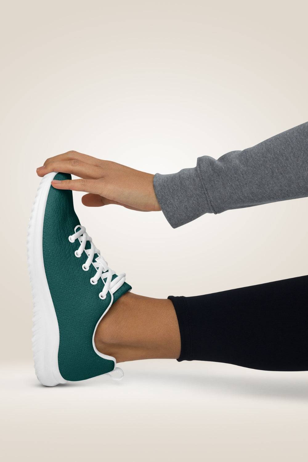 Forest Green Lace Up Sneakers - TGC Boutique - Sneakers