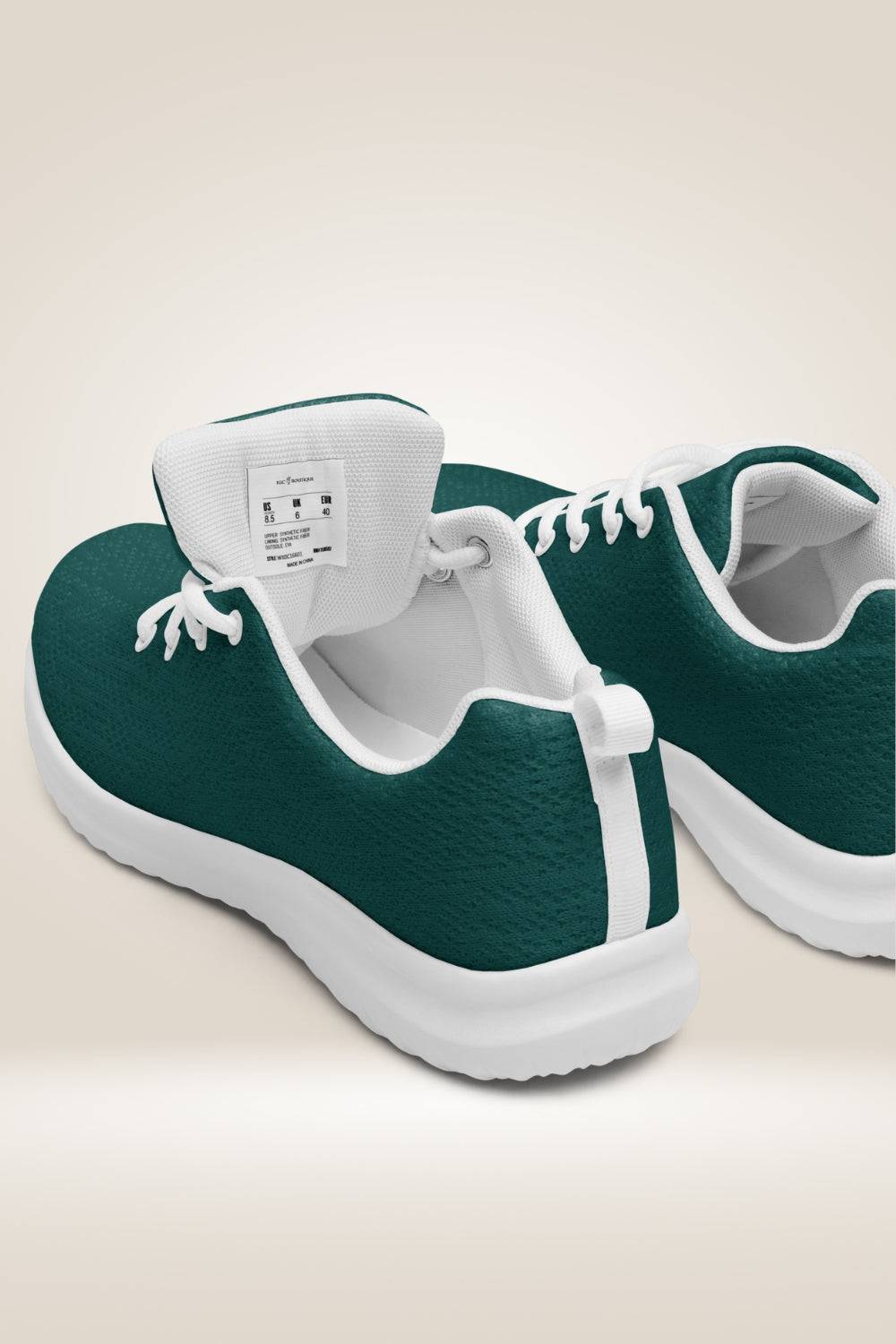 Forest Green Lace Up Sneakers - TGC Boutique - Sneakers