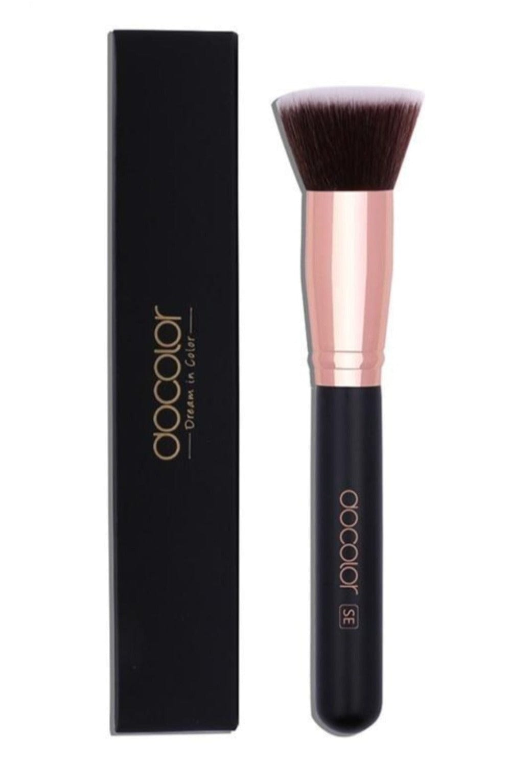 Foundation Fan Contour Flat Top Highlighter Makeup Brushes - TGC Boutique - Makeup Brushes