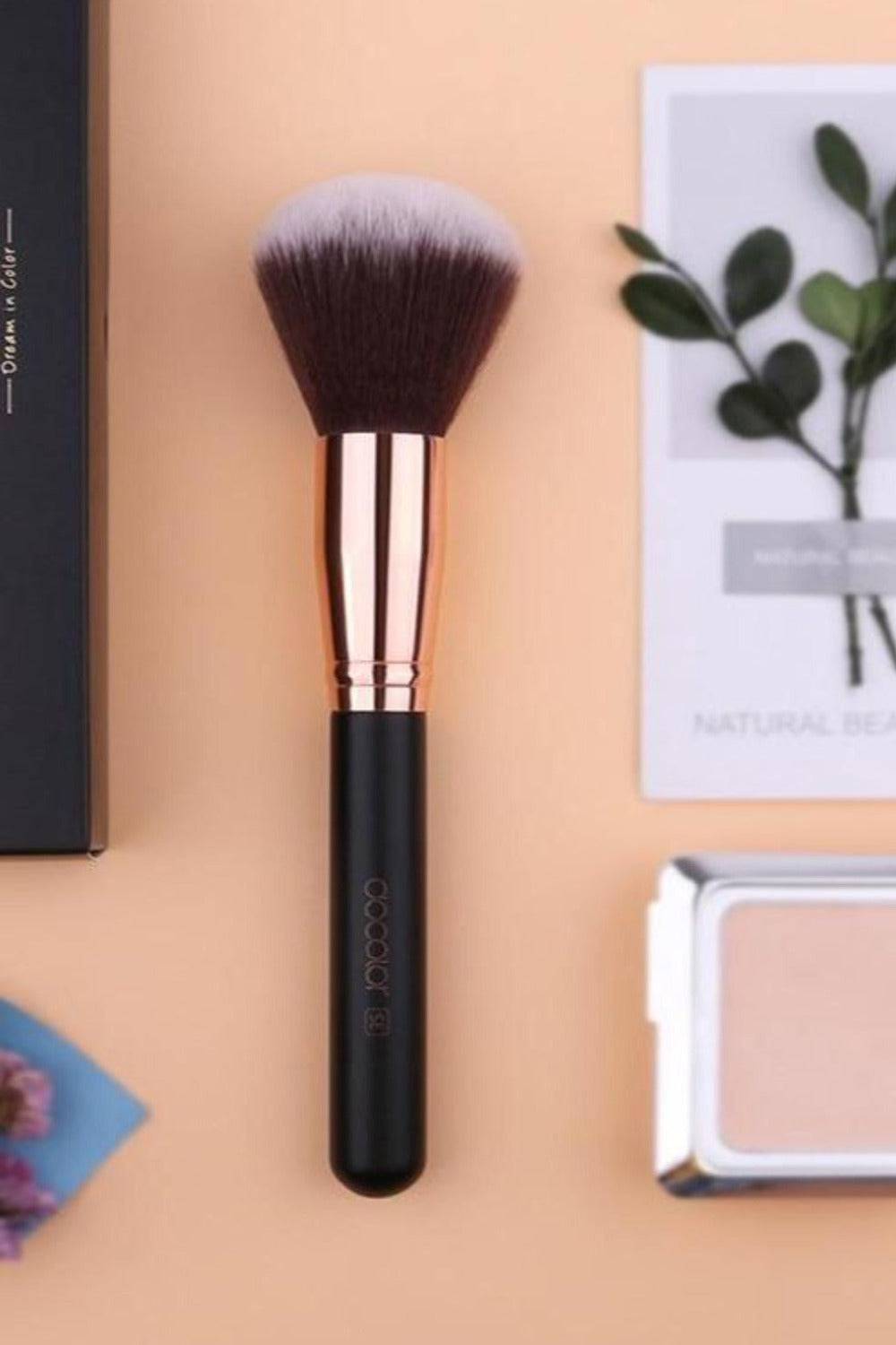Foundation Fan Contour Flat Top Highlighter Makeup Brushes - TGC Boutique - Makeup Brushes