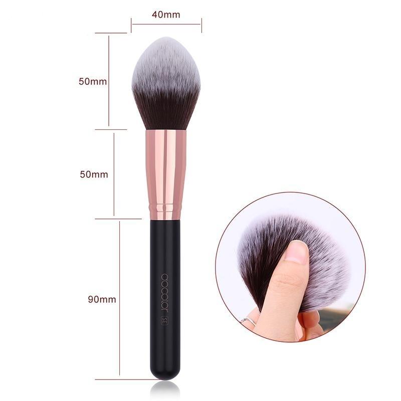 Foundation Fan Contour Powder Flat Top Buffing Highlighter Makeup Brushes - TGC Boutique - Makeup Brushes