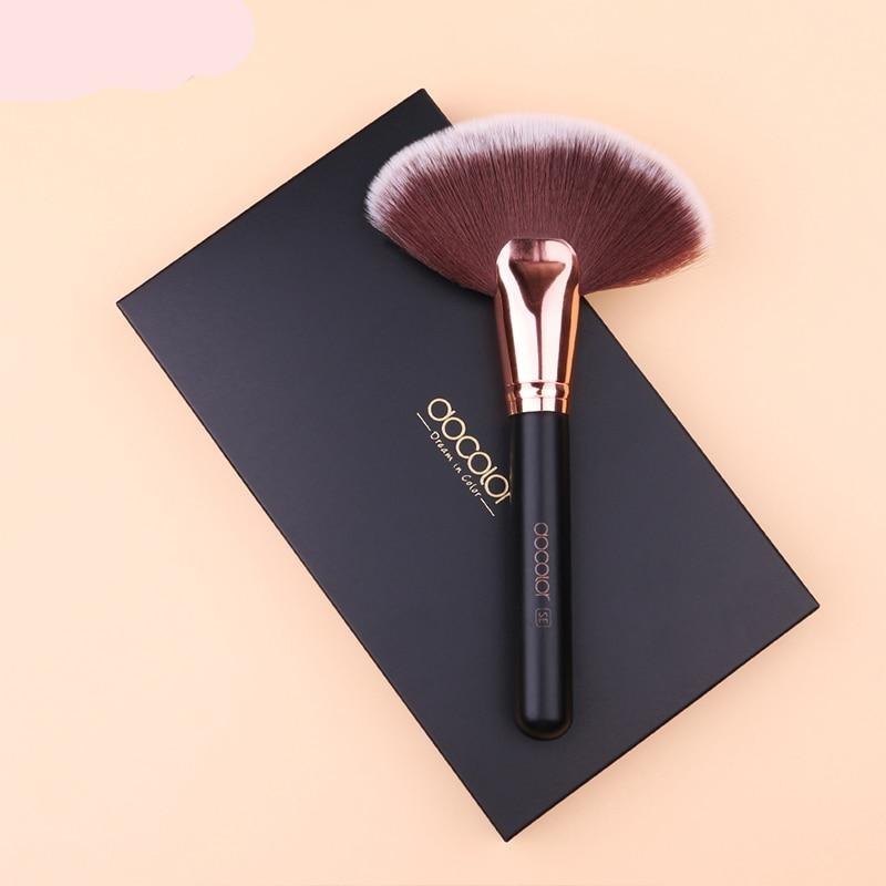 Foundation Fan Contour Powder Flat Top Buffing Highlighter Makeup Brushes - TGC Boutique - Makeup Brushes