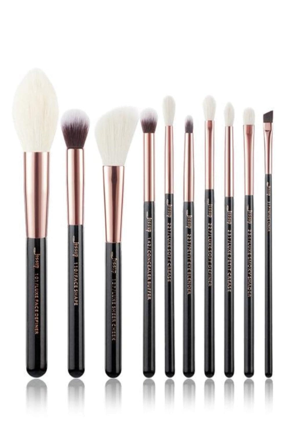 Girl On The Go Professional Makeup Brush Set - 10 Pack - TGC Boutique - Makeup Brushes