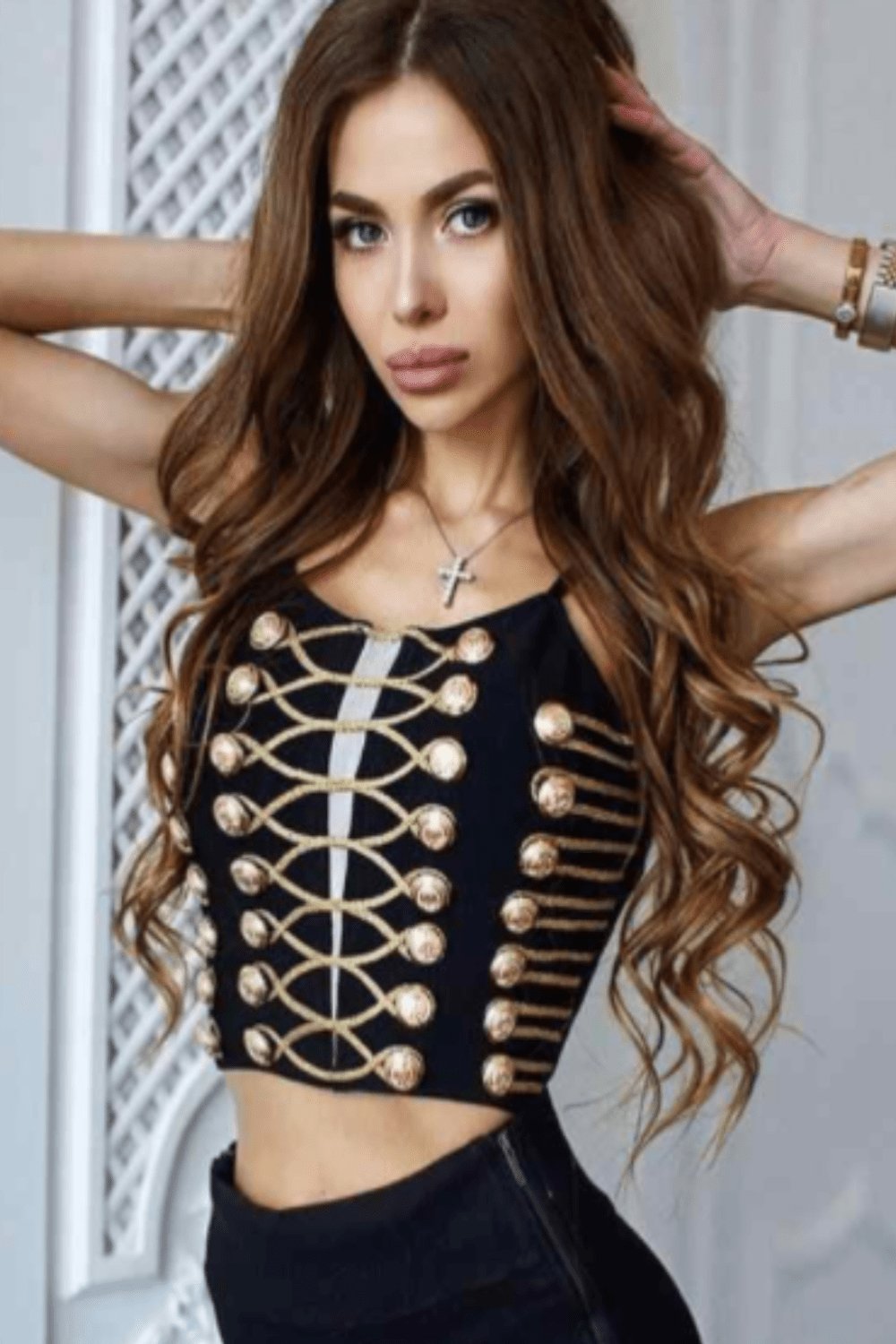 Golden Babe 2-Piece Jumpsuit Set - TGC Boutique - 2 Piece Set