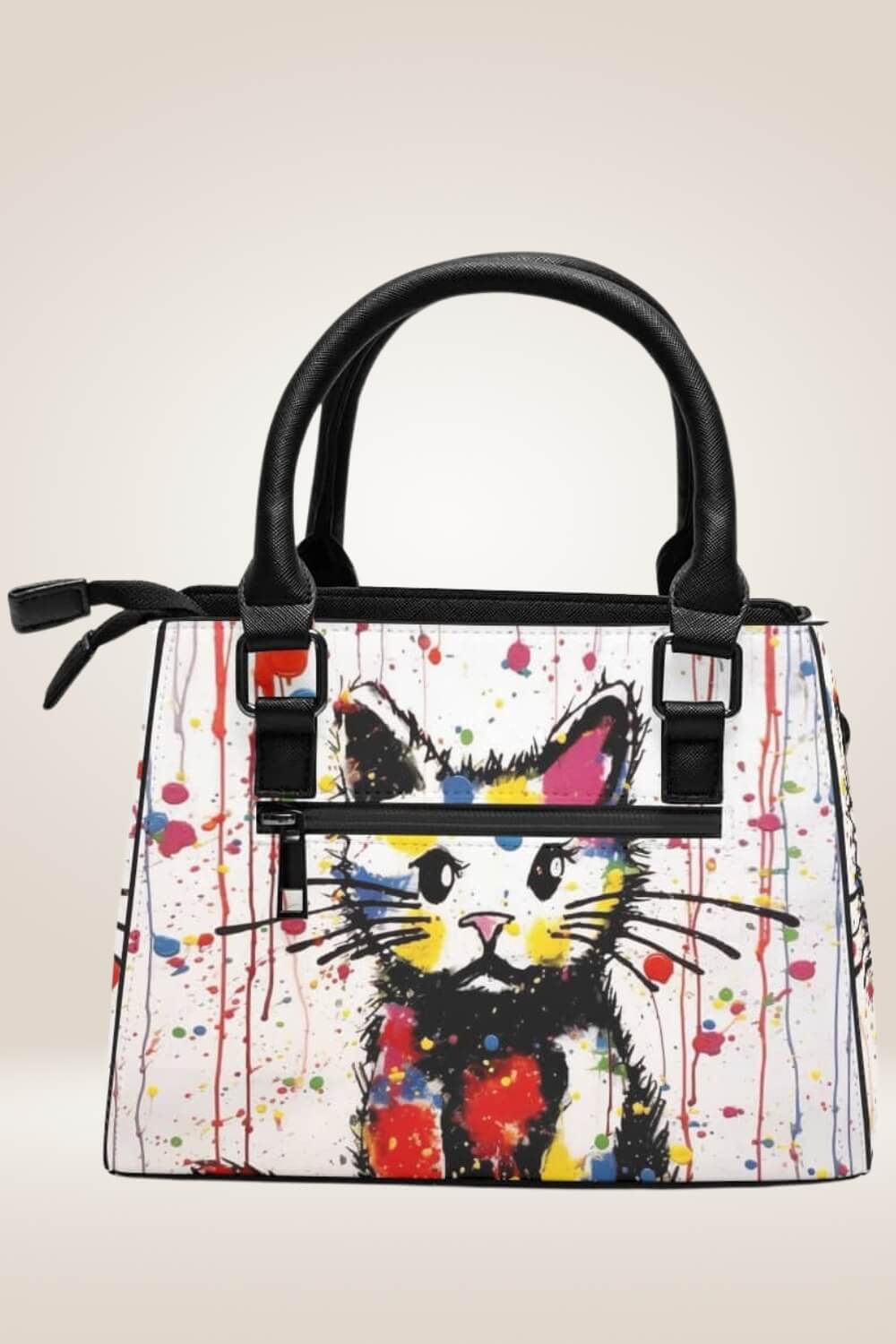 Graffiti Cat Shoulder Bag - TGC Boutique - Shoulder Bag