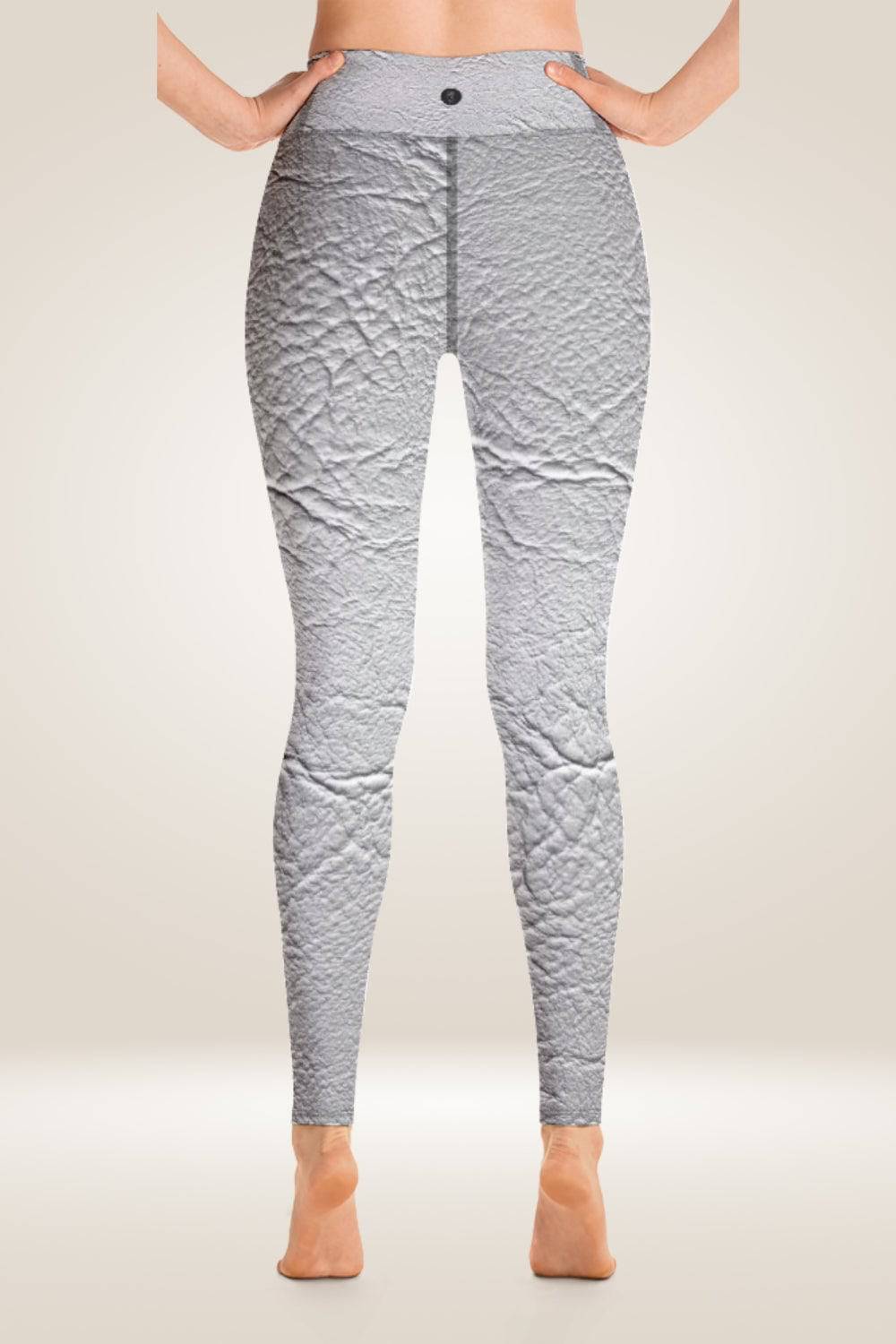 Gray Faux Leather Leggings - TGC Boutique - Leggings