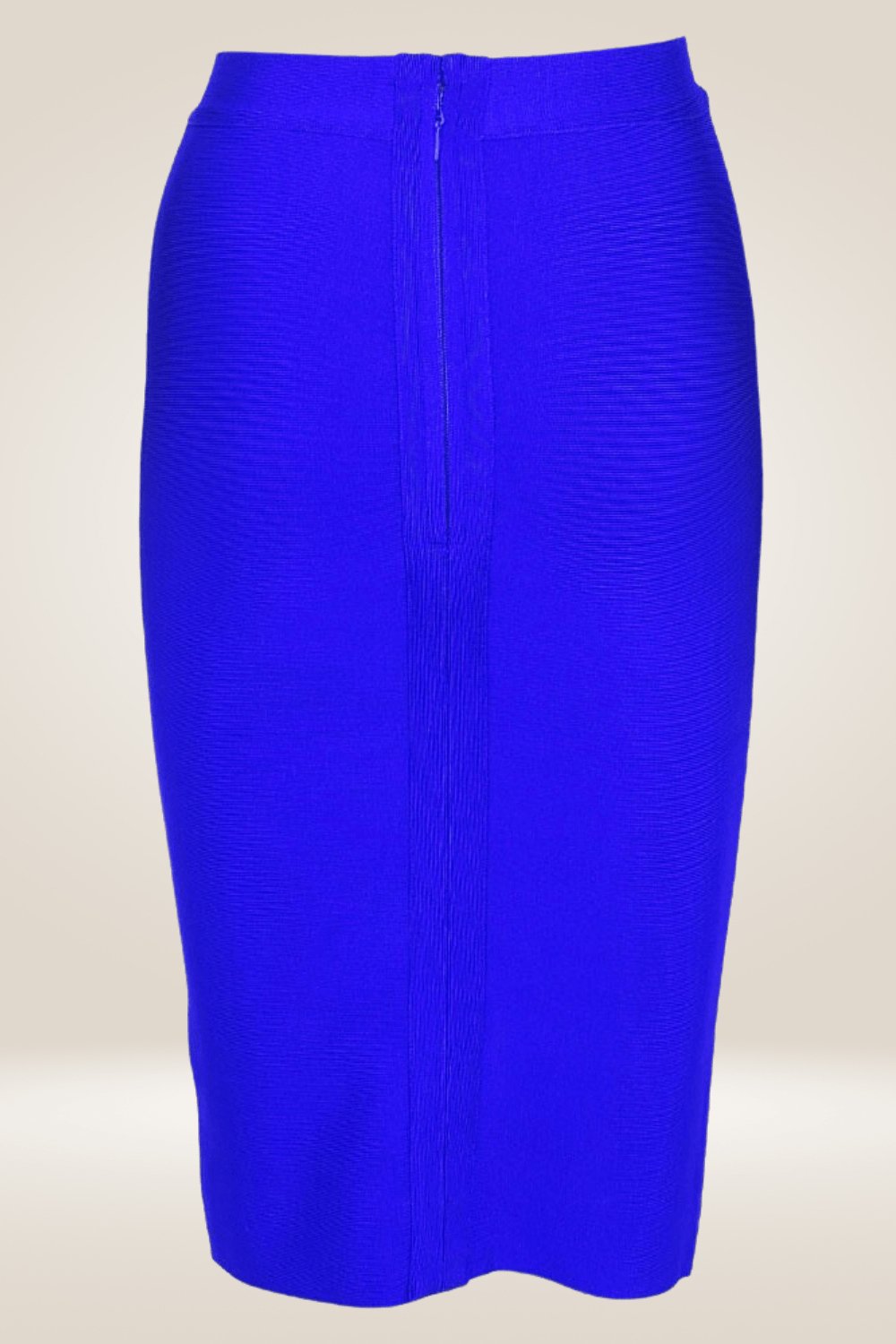 High Waisted Bodycon Blue Skirt - TGC Boutique - Skirt