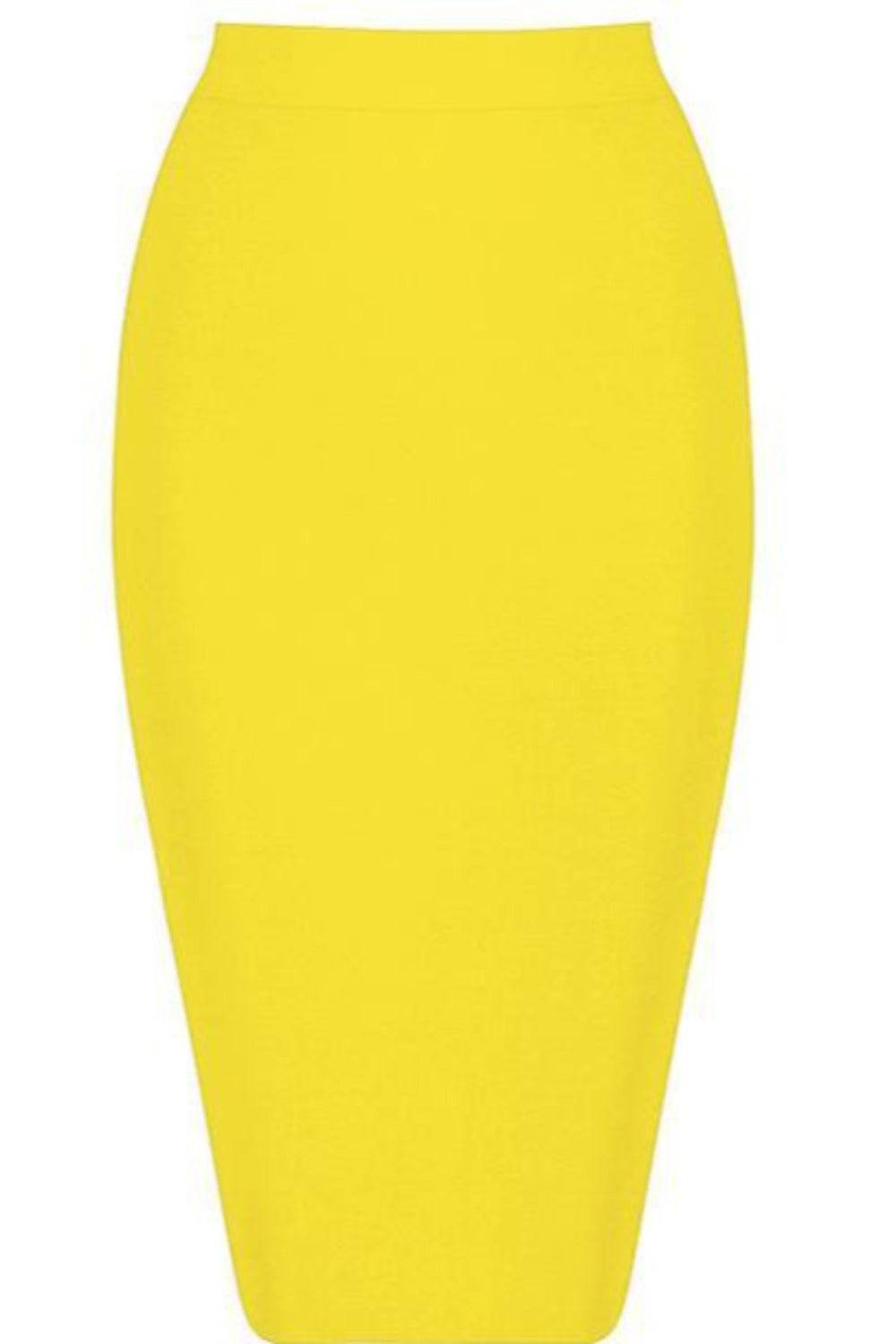 High Waisted Bodycon Pencil Skirt - TGC Boutique - Skirts