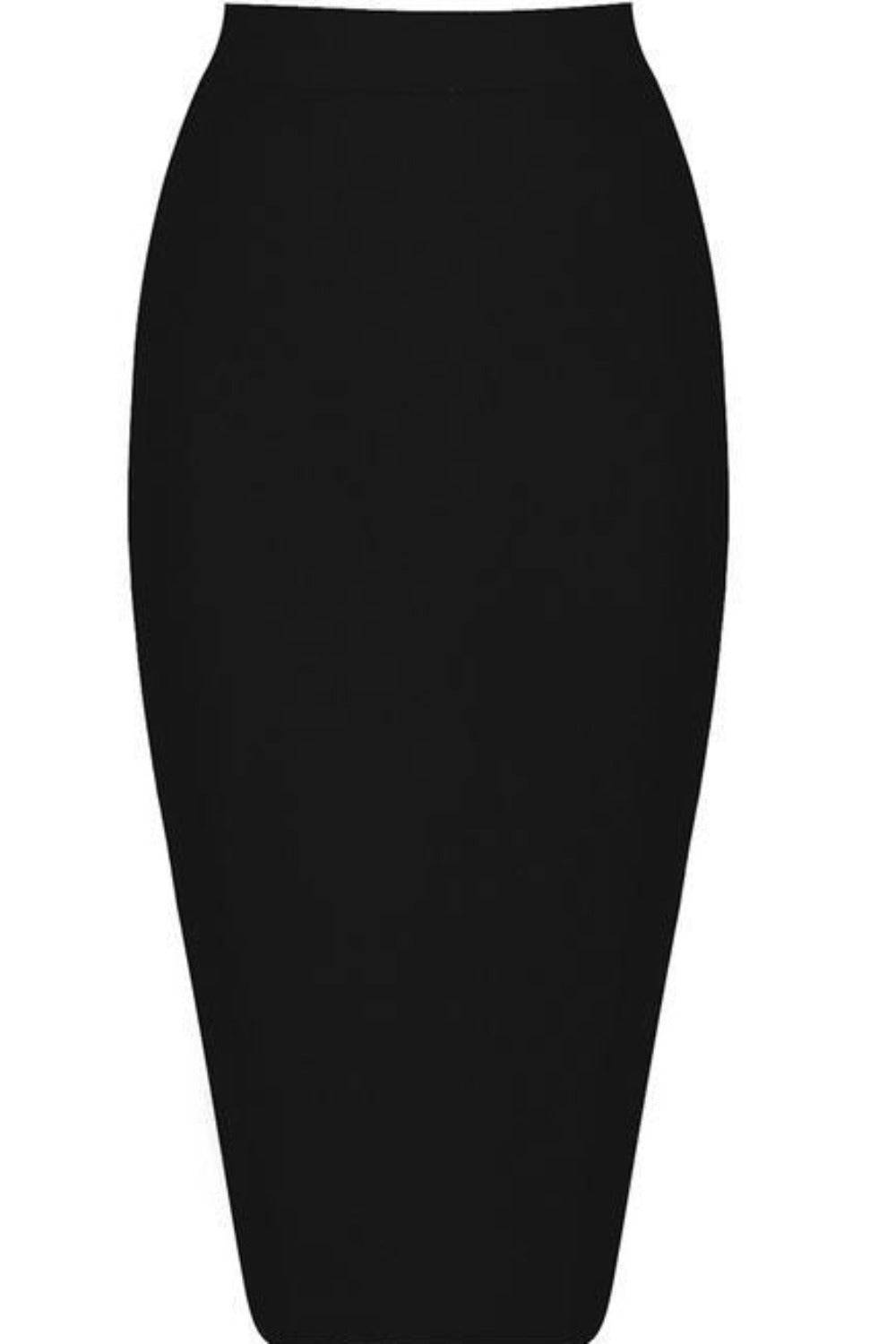 High Waisted Bodycon Pencil Skirt - TGC Boutique - Skirts
