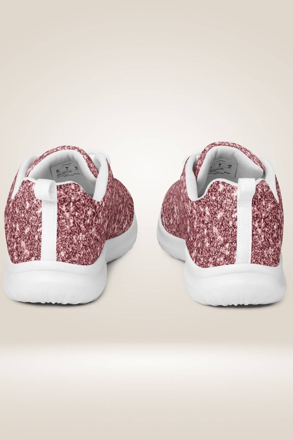 Lace Up Pink Glitter Sneakers - TGC Boutique - Sneakers