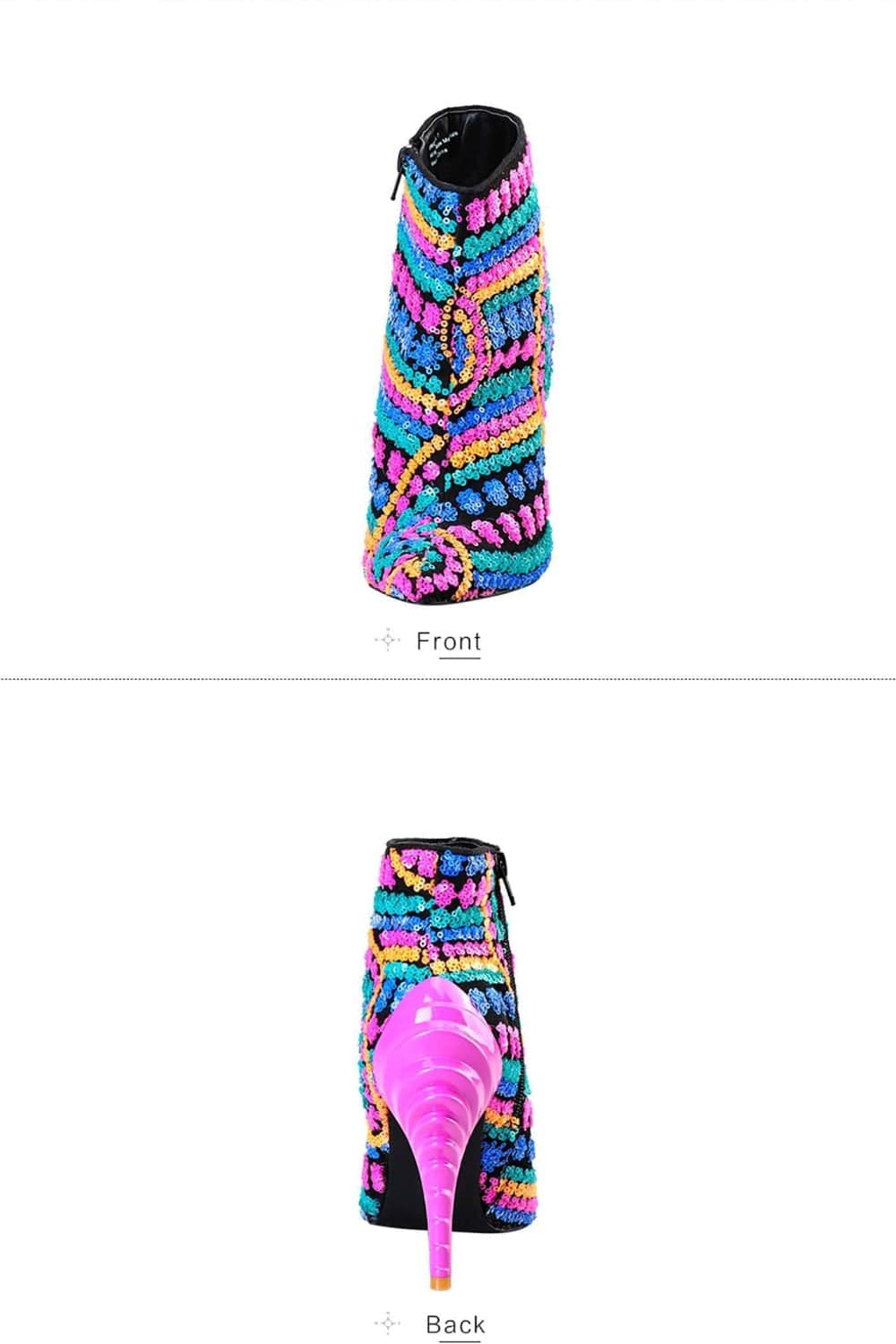 Lady Chick Pink Ankle Boots - TGC Boutique - Ankle Boots