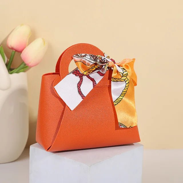 Leatherette Bow-Tie Petite Handbag - TGC Boutique - Handbag