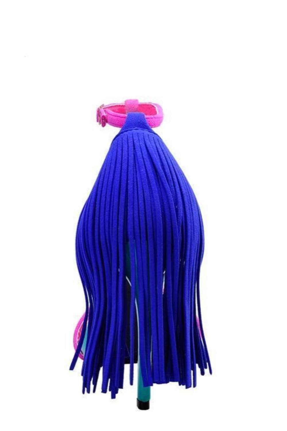 Lil Pop Blue Fringe High Heel Stiletto Sandals - TGC Boutique - High Heel Sandals
