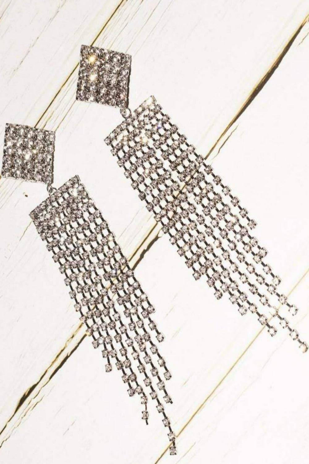Long Chandelier Drop Earrings - TGC Boutique - Earrings