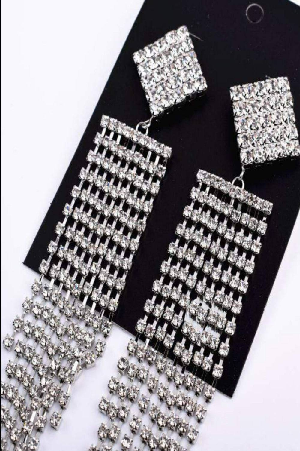 Long Chandelier Drop Earrings - TGC Boutique - Earrings