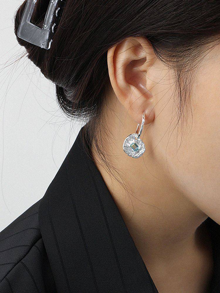 Lotus Leaf Dangling 925 Sterling Silver Earrings - TGC Boutique - Earrings