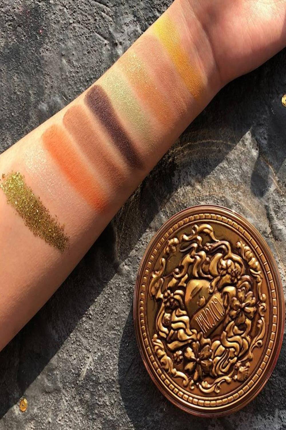 Lucky Coin Sunrise Nude Matte Eyeshadow Eye Makeup Palette - TGC Boutique - Eyeshadow Palette