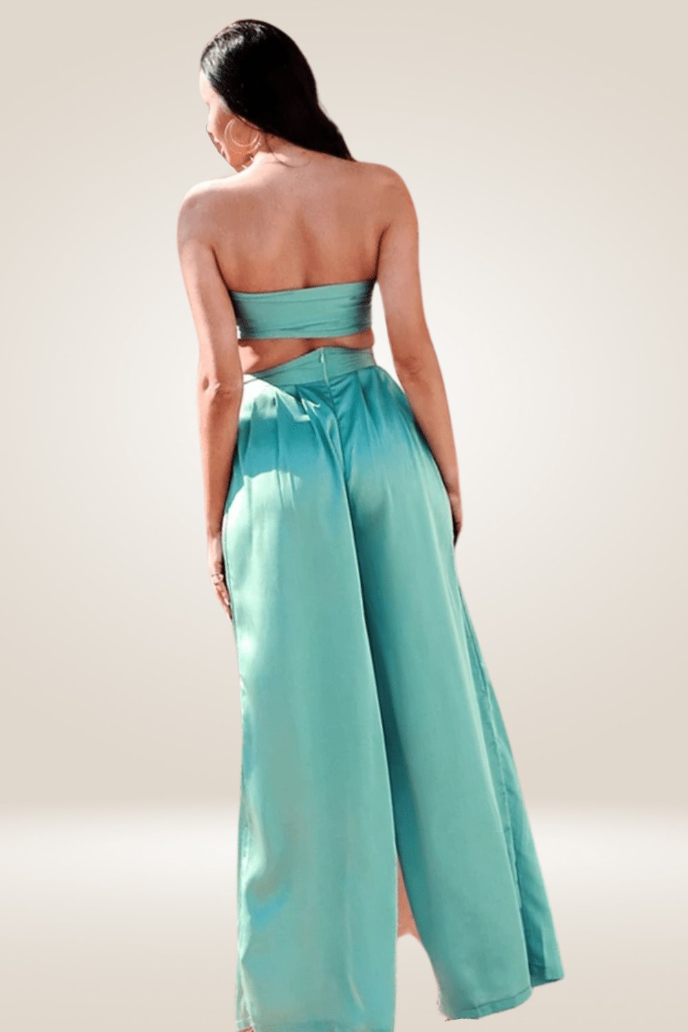 Mint Green Two Piece Pants Set - TGC Boutique - 2 Piece Set