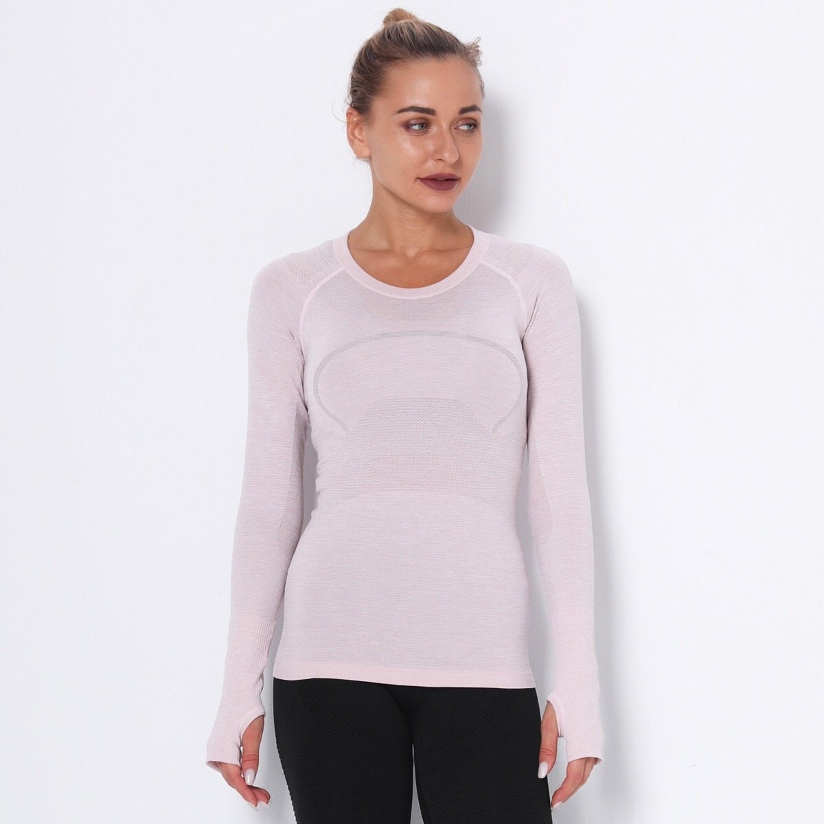 Moisture-Wicking Long Sleeve Performance Top - TGC Boutique - Active Top