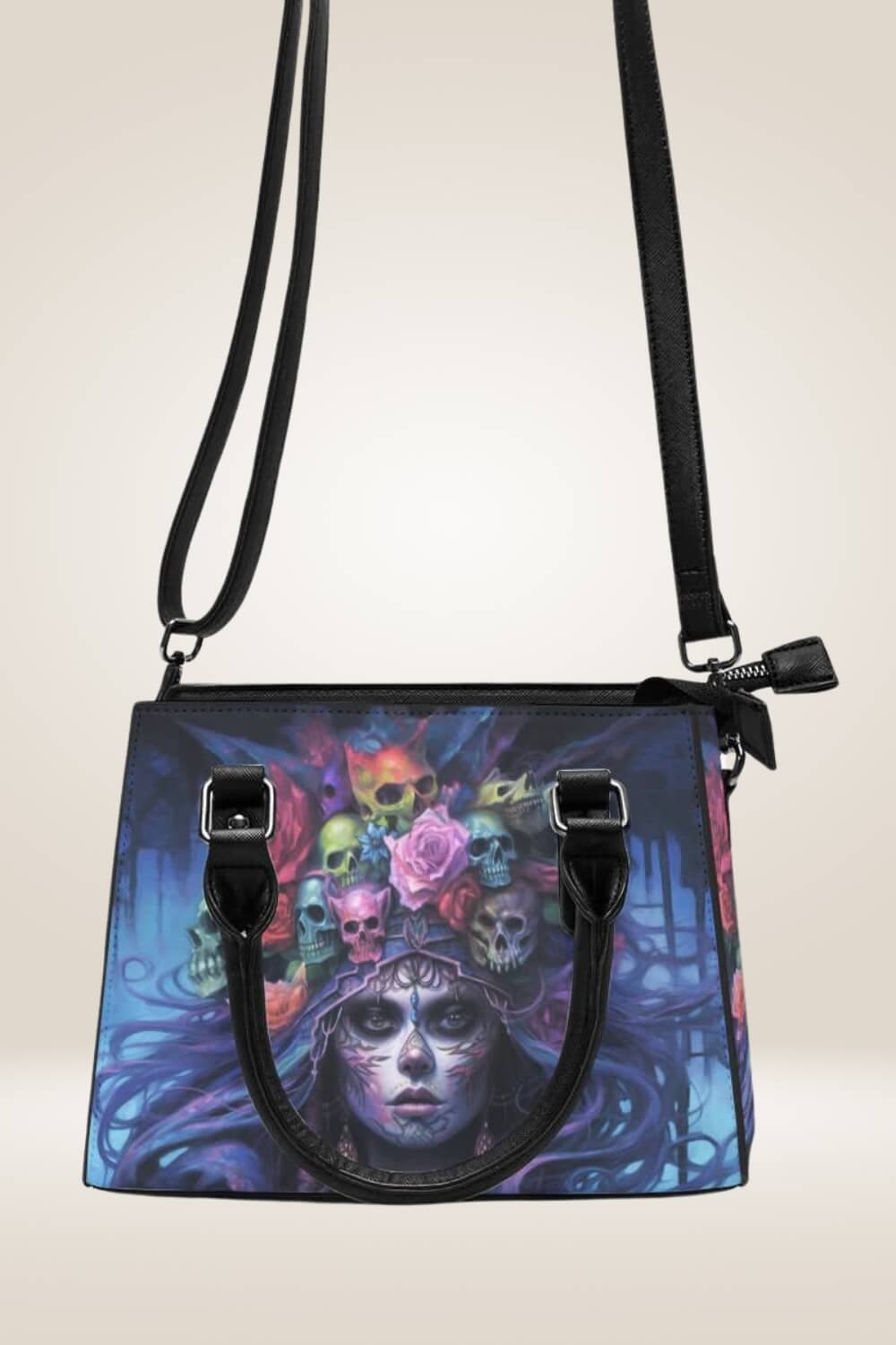 Mystical Fantasy Blue Shoulder Bag - TGC Boutique - Shoulder Bag