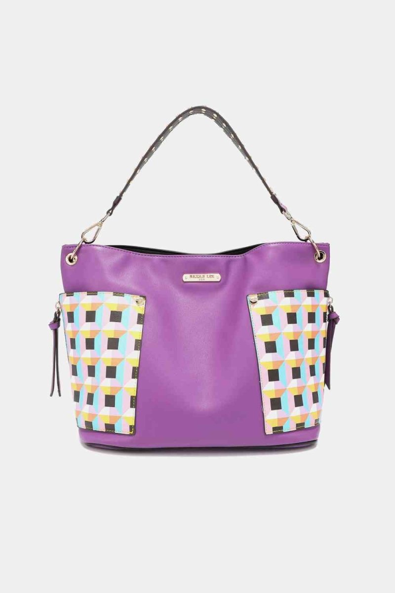 Nicole Lee USA Handbag Set: Shoulder, Crossbody & Coin Pouch - TGC Boutique - Handbags