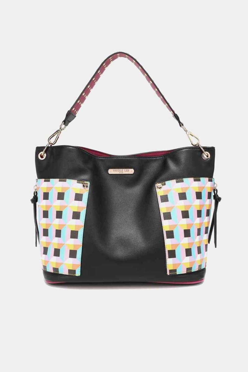 Nicole Lee USA Handbag Set: Shoulder, Crossbody & Coin Pouch - TGC Boutique - Handbags