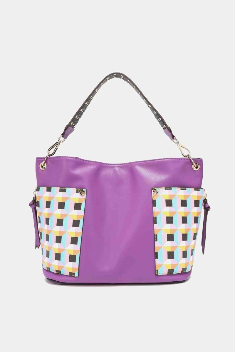 Nicole Lee USA Handbag Set: Shoulder, Crossbody & Coin Pouch - TGC Boutique - Handbags