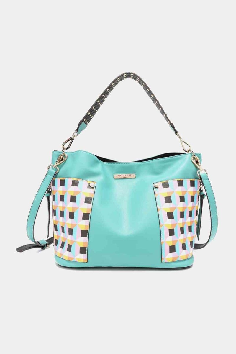 Nicole Lee USA Handbag Set: Shoulder, Crossbody & Coin Pouch - TGC Boutique - Handbags