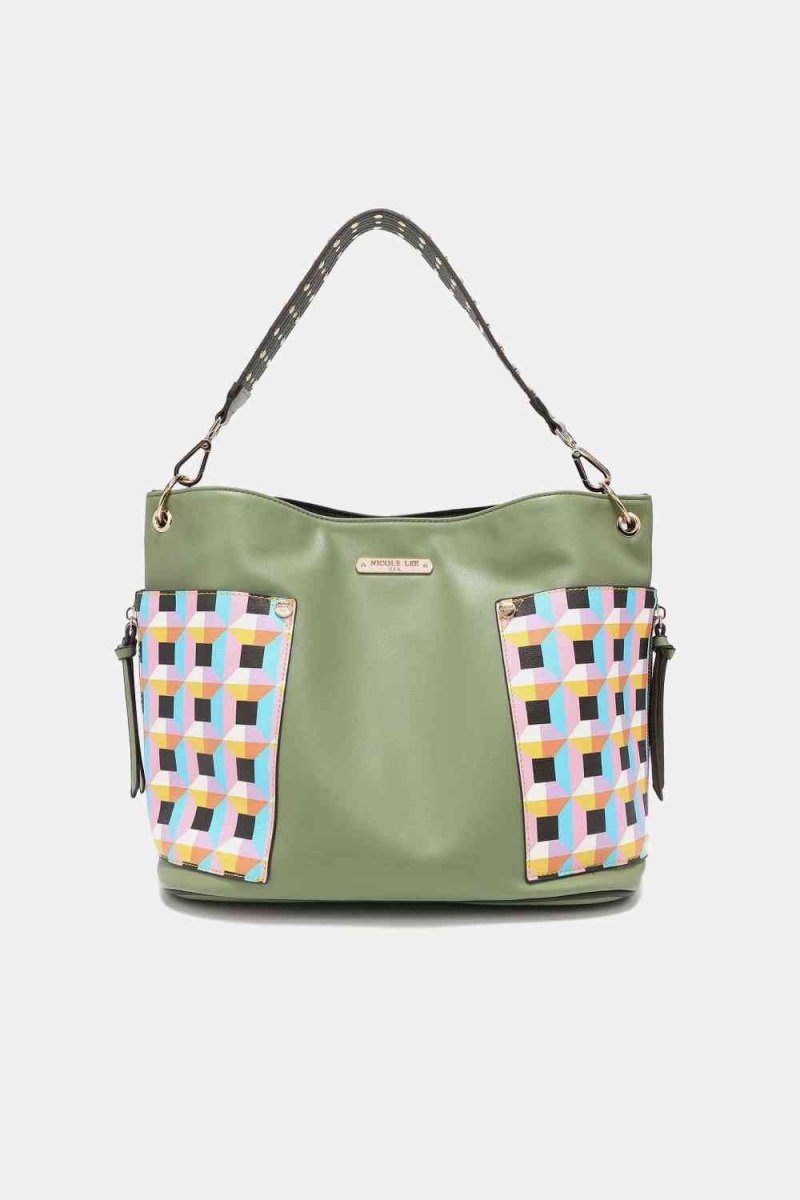 Nicole Lee USA Handbag Set: Shoulder, Crossbody & Coin Pouch - TGC Boutique - Handbags
